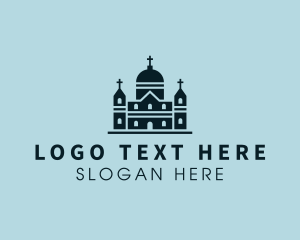 Cathedral - Holy Church Architecture logo design