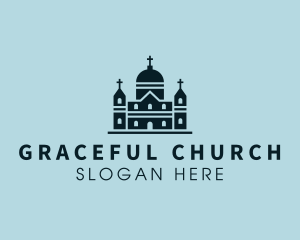 Church - Holy Church Architecture logo design