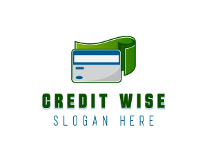 Credit Card Rebate Savings logo design