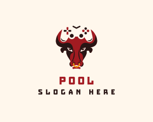 Gaming - Bull Game Controller logo design