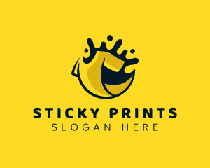 Tshirt Ink Printing logo design