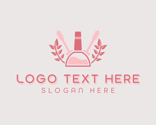 Mascara - Makeup Cosmetics Salon logo design