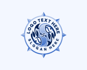 Fisherman Hook Market Logo