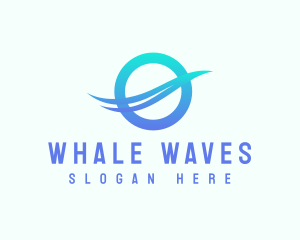 Abstract Water Wave logo design