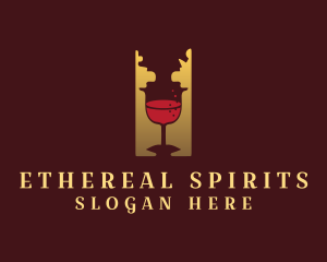 Spirits - Wine Bar Chess logo design