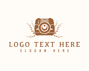 Video Camera - Vintage Camera Studio logo design