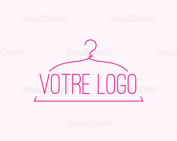 Fashion Apparel Hanger Logo