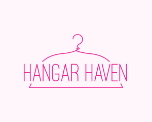 Hanger - Fashion Apparel Hanger logo design