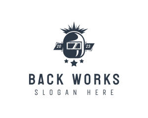 Industrial Welder Metalworks logo design