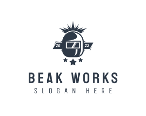 Industrial Welder Metalworks logo design