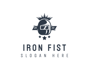 Industrial Welder Metalworks logo design