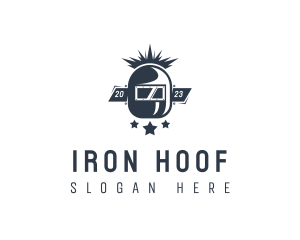 Industrial Welder Metalworks logo design