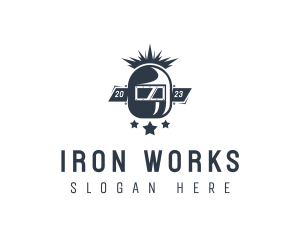 Industrial Welder Metalworks logo design