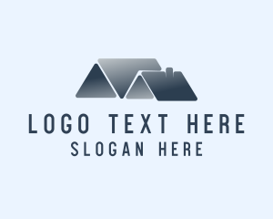 Silver - Roof Housing Architecture logo design