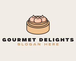 Dimsum Asian Food logo design