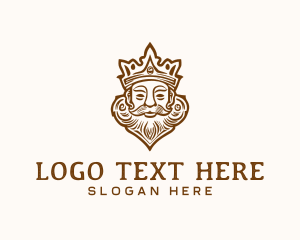 Monarch - Royal King Monarch logo design