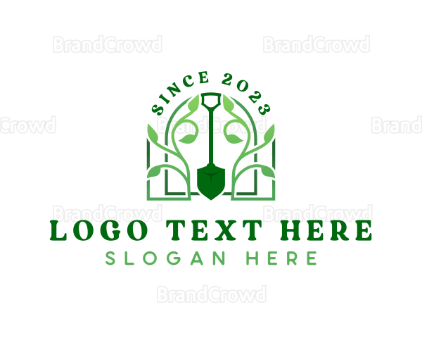 Shovel Plant Botany Logo