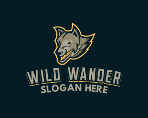 Wild Wolf Gamer logo design