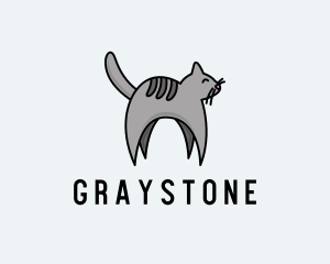 Gray - Gray Pet Cat logo design