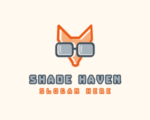 Cool Fox Shades  logo design