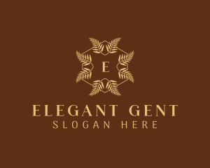 Elegant Garden Event logo design