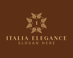 Elegant Garden Event logo design