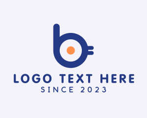 Toddler - Baby Bird Letter B logo design