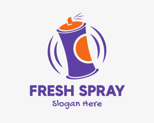 Graffiti Art Spray Paint logo design