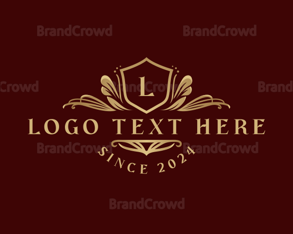 Elegant Boutique Crest Logo