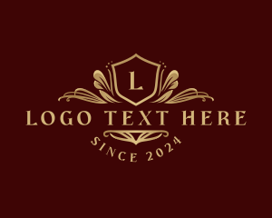 Vintage - Elegant Boutique Crest logo design