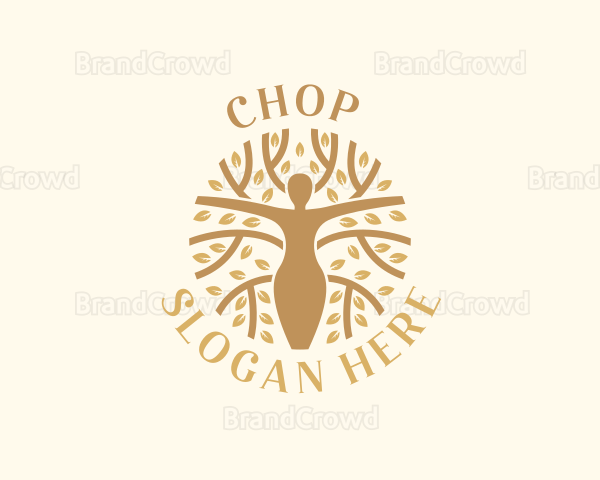 Tree Woman Organic Logo