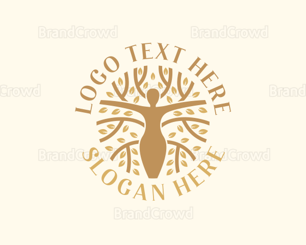 Tree Woman Organic Logo