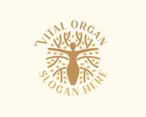 Wellness Woman Organic logo design