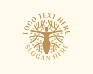 Tree Woman Organic Logo