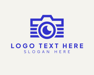 Videography - Camera Video Lens logo design