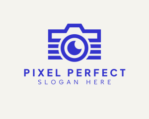 Camera Video Lens logo design