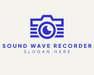 Recorder - Camera Video Lens logo design