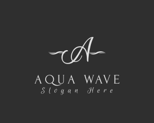 Elegant Brand Waves logo design