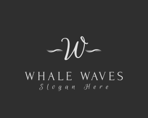 Elegant Brand Waves logo design