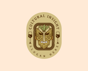 Resort Tiki Bar logo design