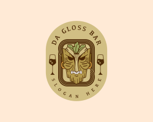 Resort Tiki Bar logo design