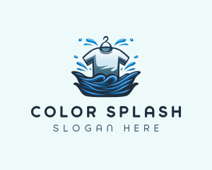 Shirt Apparel Washing logo design