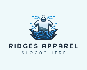 Shirt Apparel Washing logo design