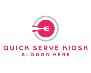 Restaurant Plate Dish logo design