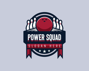 Team - Sports Bowling Team logo design
