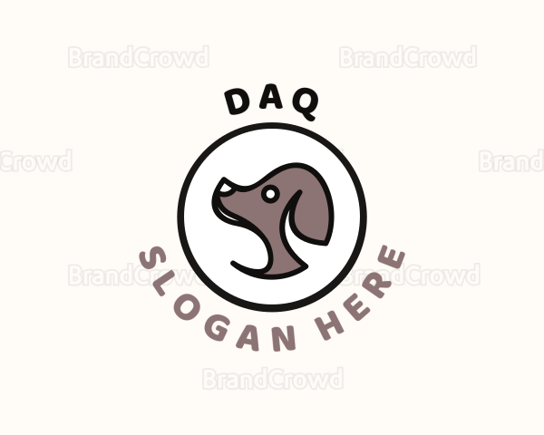 Pet Dog  Care Logo