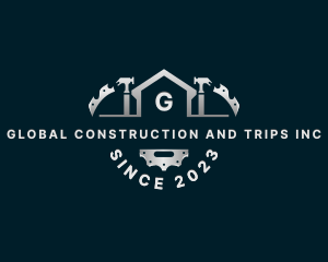 Construction House Contractor logo design