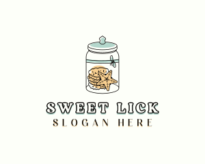 Sweet Cookies Jar logo design