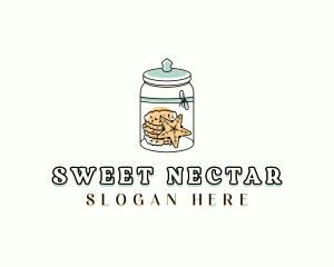 Sweet Cookies Jar logo design