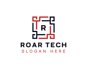 Frame Square Tech logo design